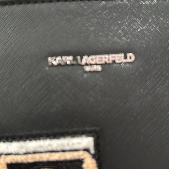 *SOLD* Karl Lagerfeld Paris Black Armored Crossbody bag NWT - Picture 9 of 16